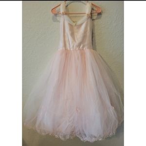 Girls Vintage Pink Custom Special Occasion